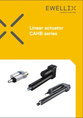 Katalog siłowników liniowych serii CAHB Ewellix (SKF)