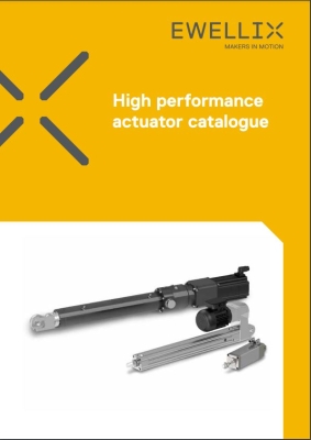 Katalog siłowników o wysokiej wydajności Ewellix (SKF)