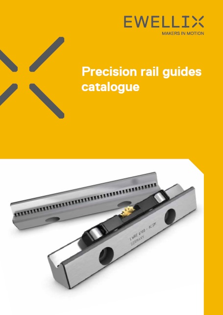 Katalog precyzyjnych prowadnic szynowych Ewellix (SKF)