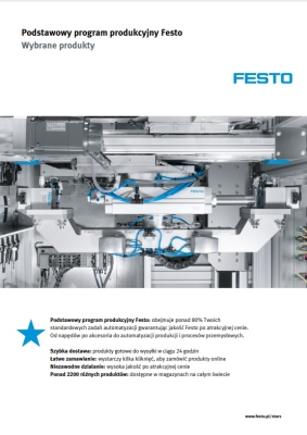 FESTO Basic production program - Selected products