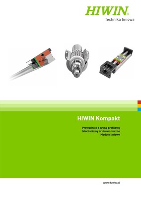 HIWIN prowadnice liniowe katalog