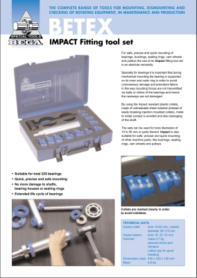 BEGA IMPACT Fitting tool set