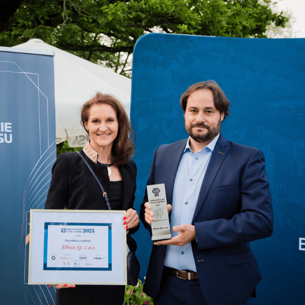 Albeco wins the "Employer of Choice" title in the Wielkopolska Business Pillars 2025 plebiscite!