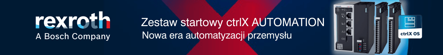 Baner desktop PL Bosch Rexroth ctrlX Automation