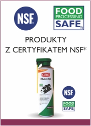 Produkty CRC z certyfikatem NSF