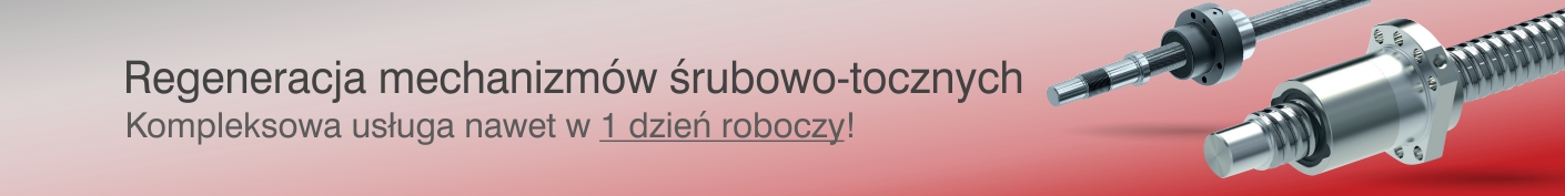 Regeneracja mechanizmów śrubowo-tocznych