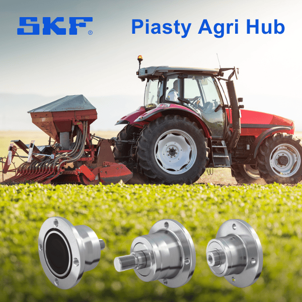 Jak zwiększyć wydajność gospodarstwa rolnego dzięki nowoczesnym rozwiązaniom technologicznym na przykładzie piasty SKF Agri Hub?