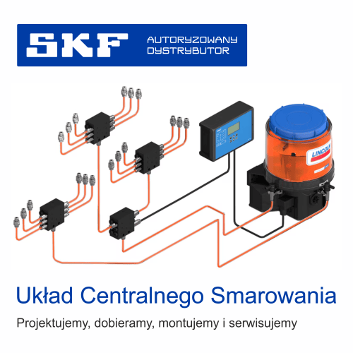 Układy centralnego smarowania SKF – automatyzacja, która się opłaca.