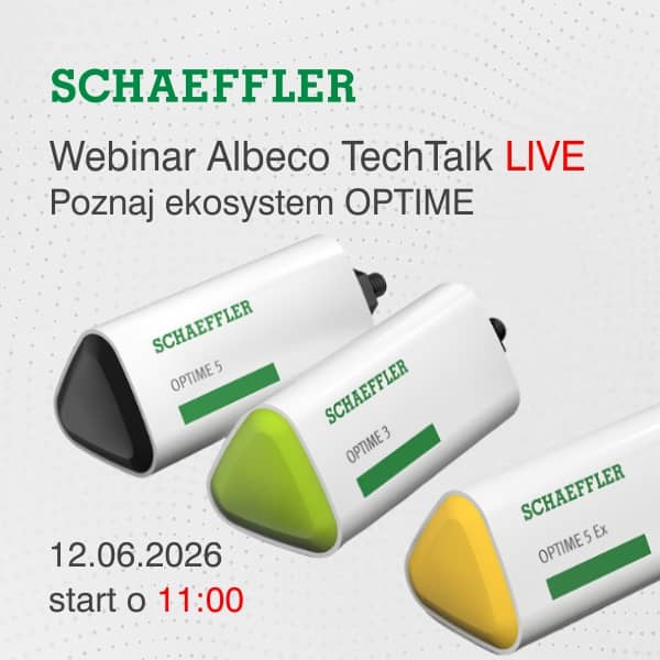 Poznaj ekosystem OPTIME firmy Schaeffler i nie daj się zaskoczyć awarii.