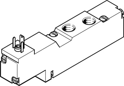 MEBH-5/2-1/8-P-L-B-230AC