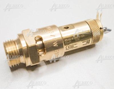 Zawór bezpieczeństwa DN15 G 1/2", Potw = 2,0 bar, MO58
