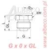 NIP AR 1/8" INA