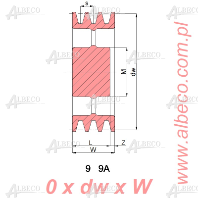 250xSPBx3 otwór wstępny