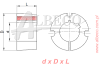 TAPER LOCK 1615-38