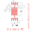 140xSPBx4 otwór wstępny