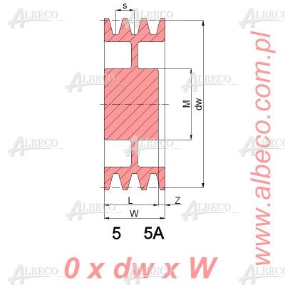 140xSPBx4 otwór wstępny