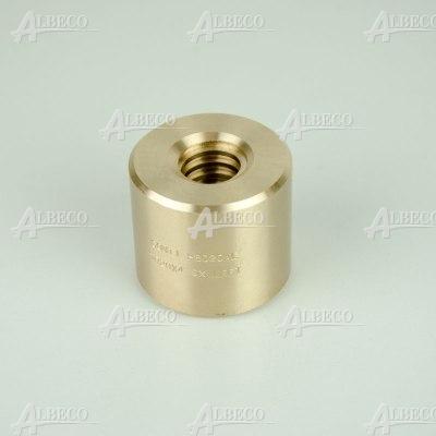 Tr20x4 LH cylindryczna, brąz