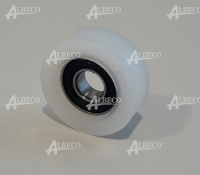 R-60 rolka tworzywowa D=60mm łożysko 6202