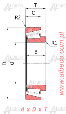  the best maintenance store - 33116A SNR - Single row  tapered roller bearing