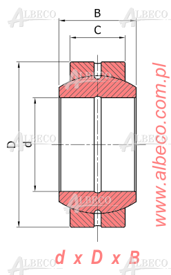  the best maintenance store - DGEG 35 ES-2RS DURBAL -  Spherical plain bearing