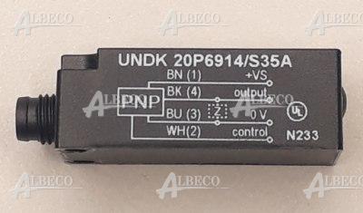 Czujka ultradźwiękowa BAUMER undk 20p6914/s35a