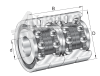 ZKLN2557-2RS-2AP-XL INA