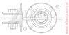 V 6250 AP + VULKOLLAN-Rolle 62,4mm (231.002.000) WINKEL