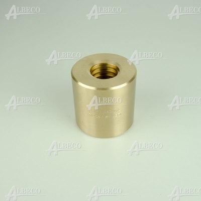 Tr40x7 LH cylindryczna, brąz